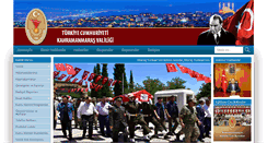 Desktop Screenshot of kahramanmaras.gov.tr